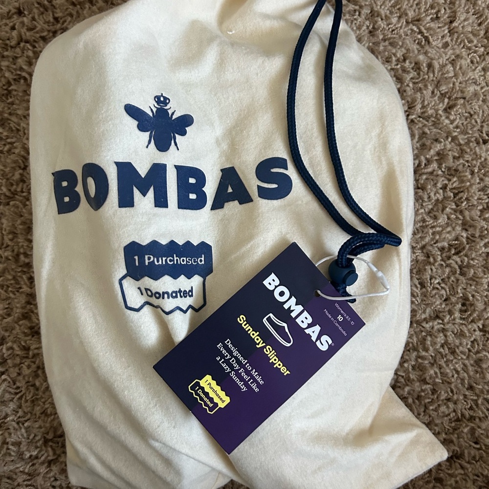 Bombas Sunday Slippers NWT size 10 - Picture 5 of 7